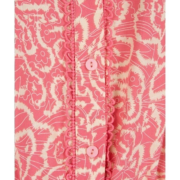 NWT ESQUALO Lace Vibrant Vacay Print Dress - Picture 11 of 11